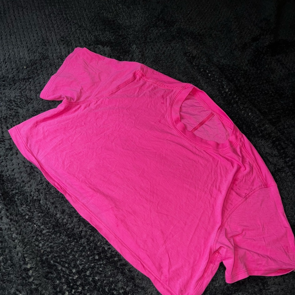 Lululemon lounge crop top
